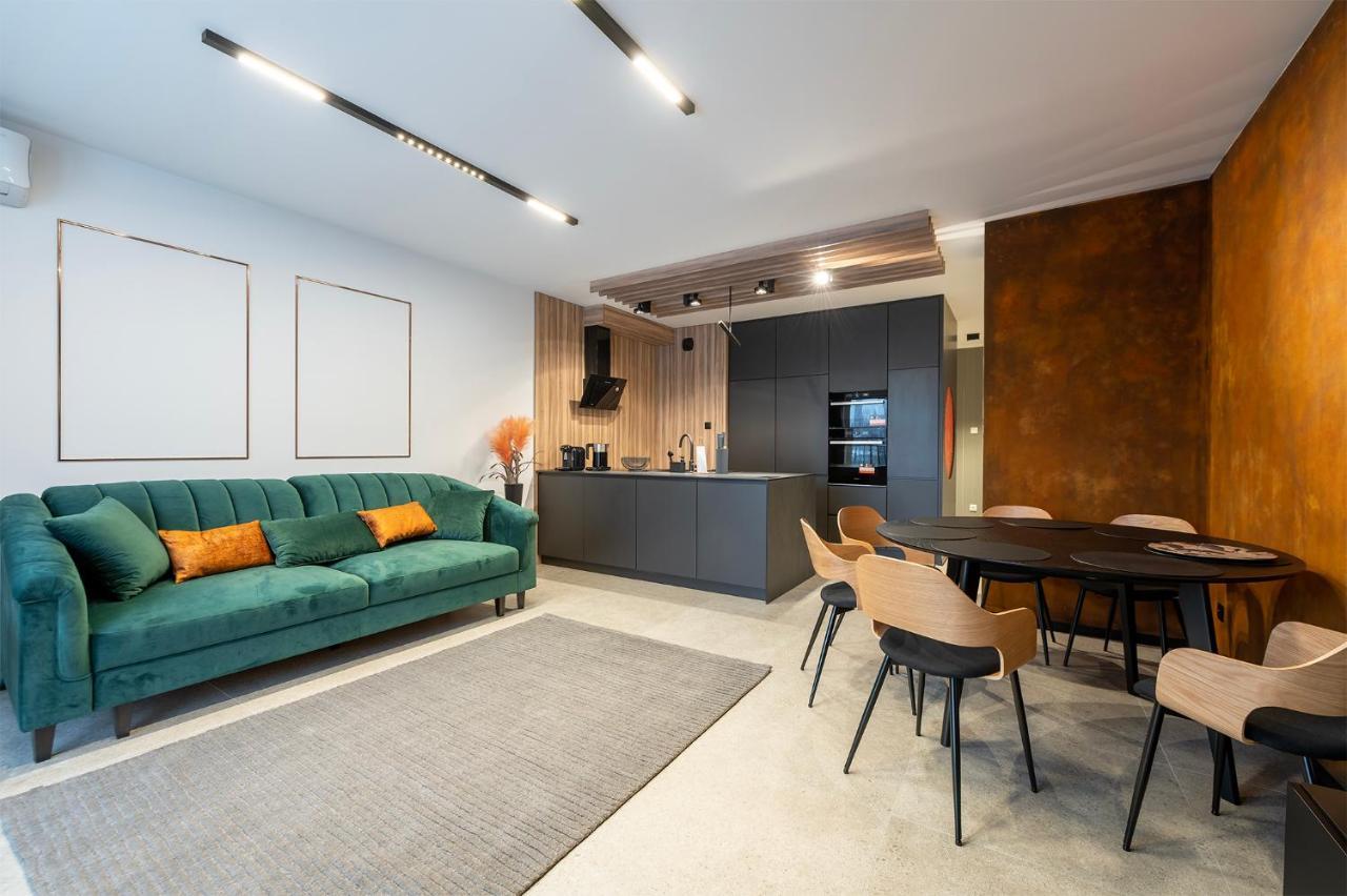 Luxury Copper Apartment II Łódź Buitenkant foto
