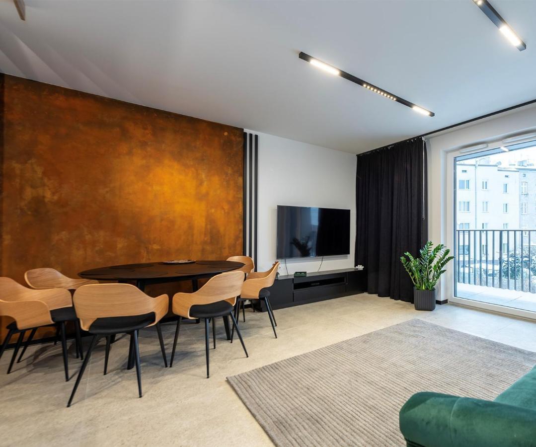 Luxury Copper Apartment II Łódź Buitenkant foto